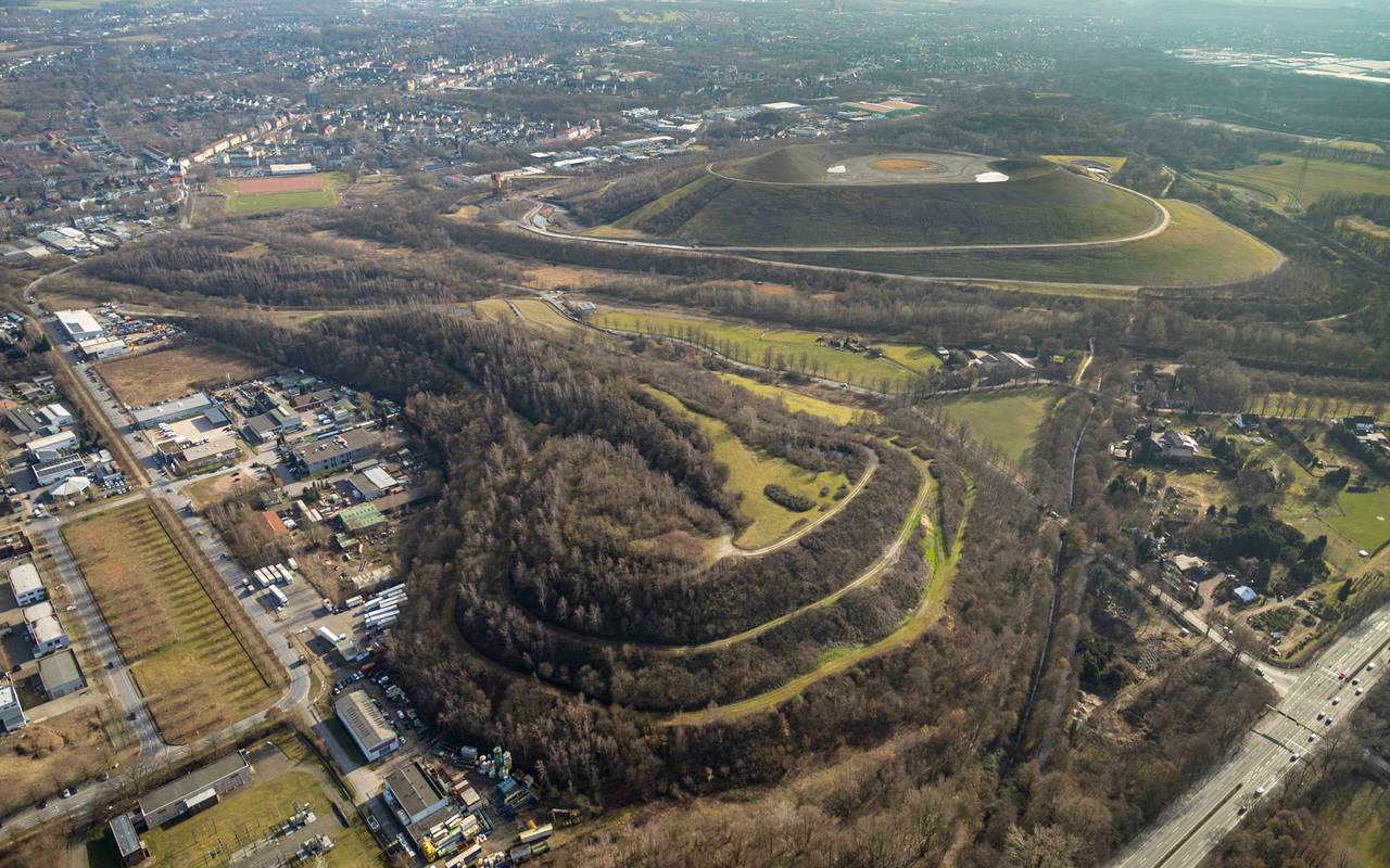 Die Moltkehalde in Gladbeck