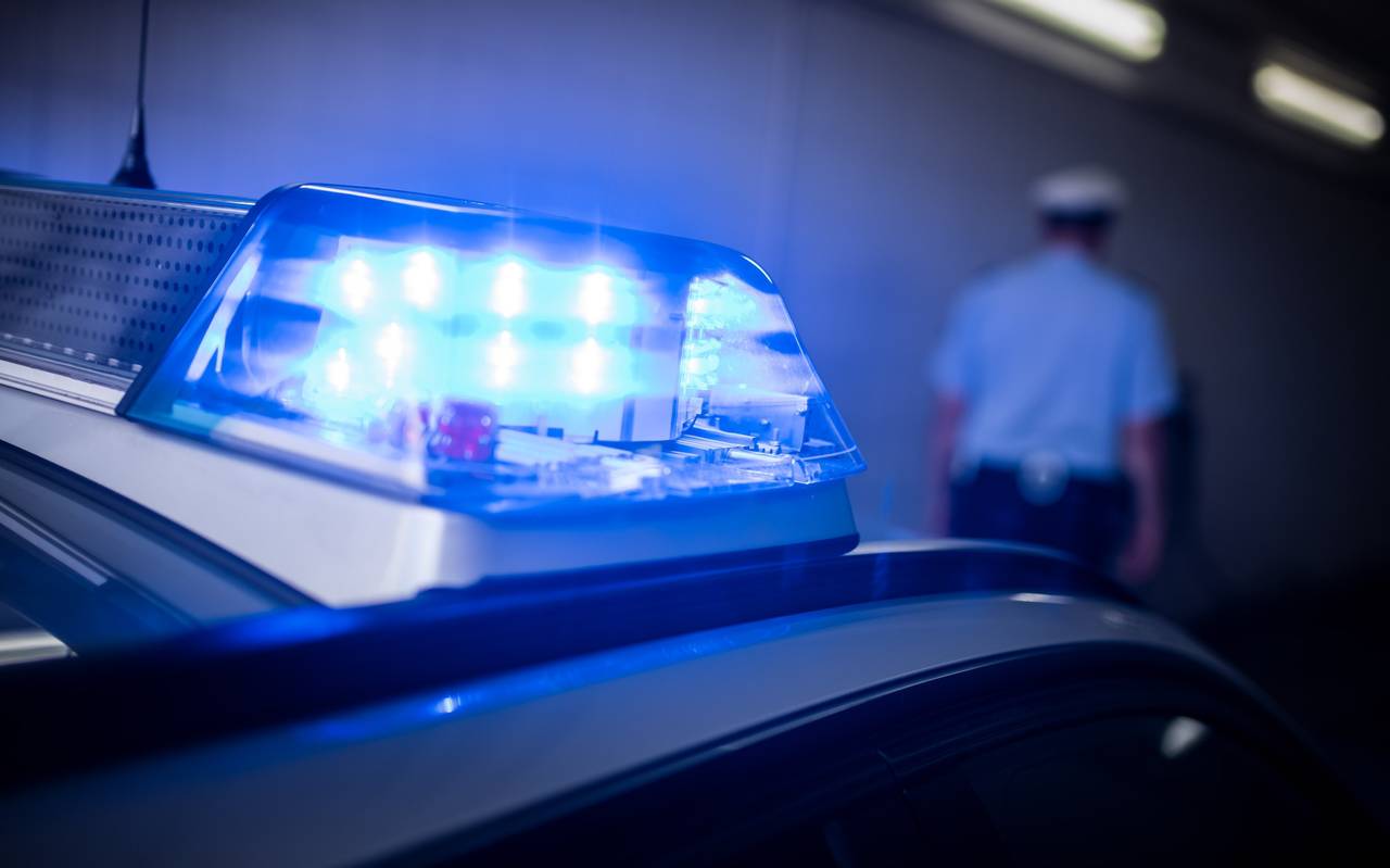 Blaulicht Polizeiwagen