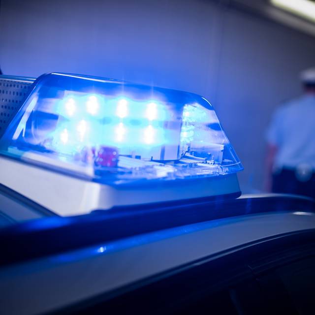 Blaulicht Polizeiwagen