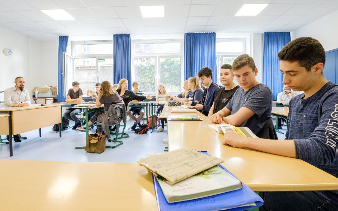 Schüler im Unterricht