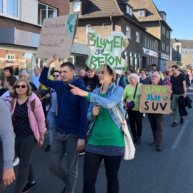 Klimademo Fridays for Future