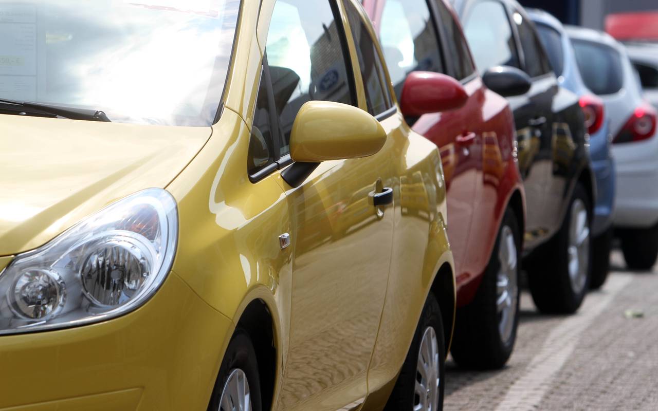 Geparkte Autos