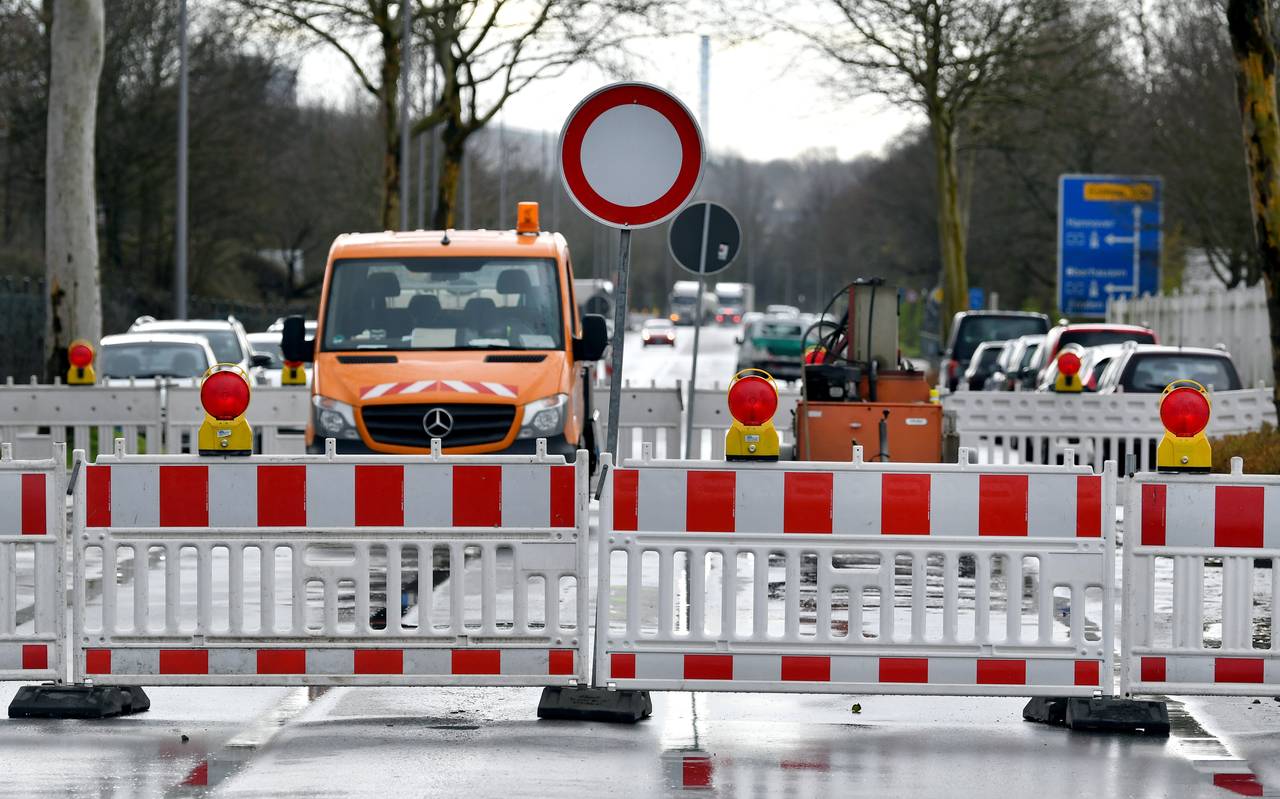 Baustelle Beisenstraße Gladbeck