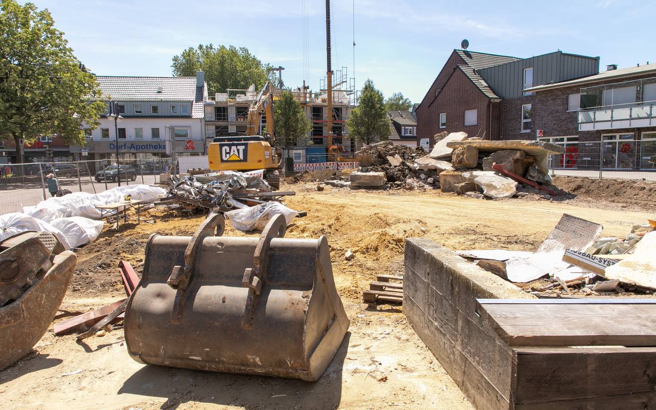 Ein Bild einer Baustelle