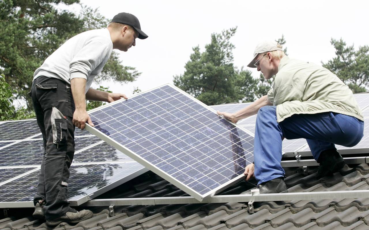 Solaranlage Hausdach