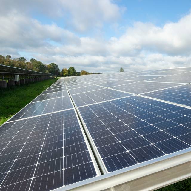 Solaranlage Solarpark Sonnenenergie