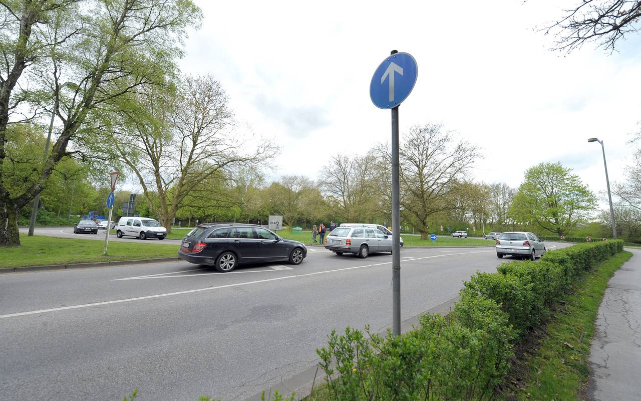 Kreisverkehr A2 Emil-Zimmermann-Allee Gelsenkirchen-Buer