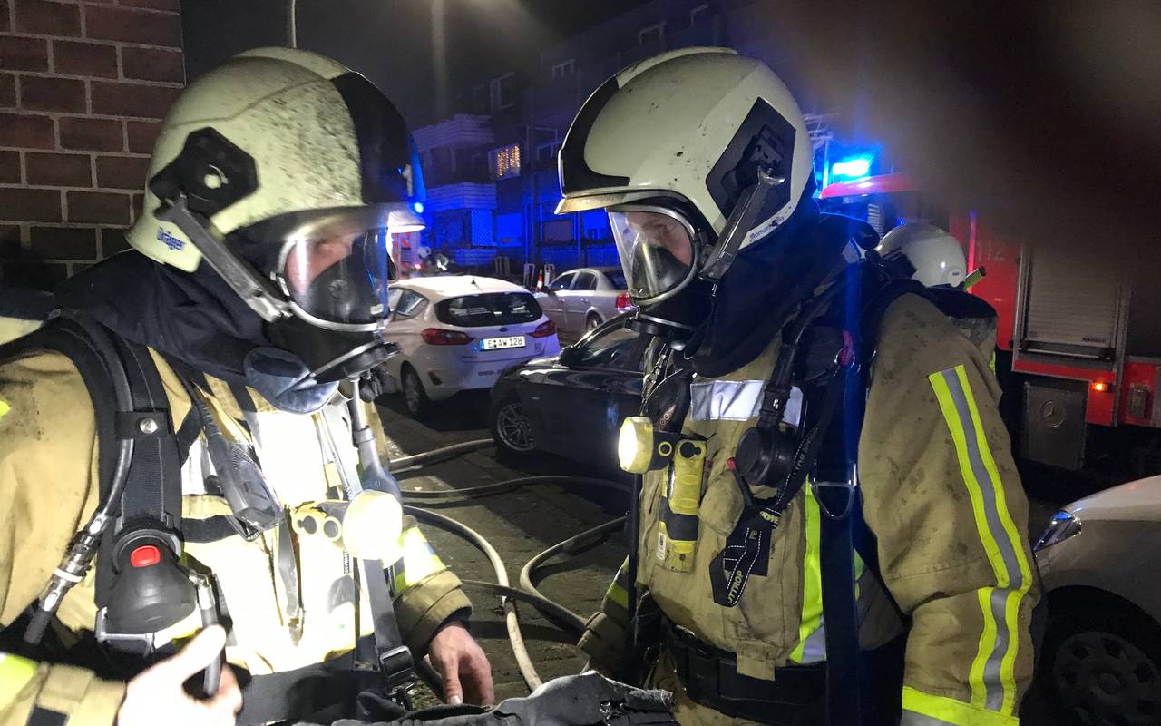 Feuerwehreinsatz auf der Neustraße in Bottrop