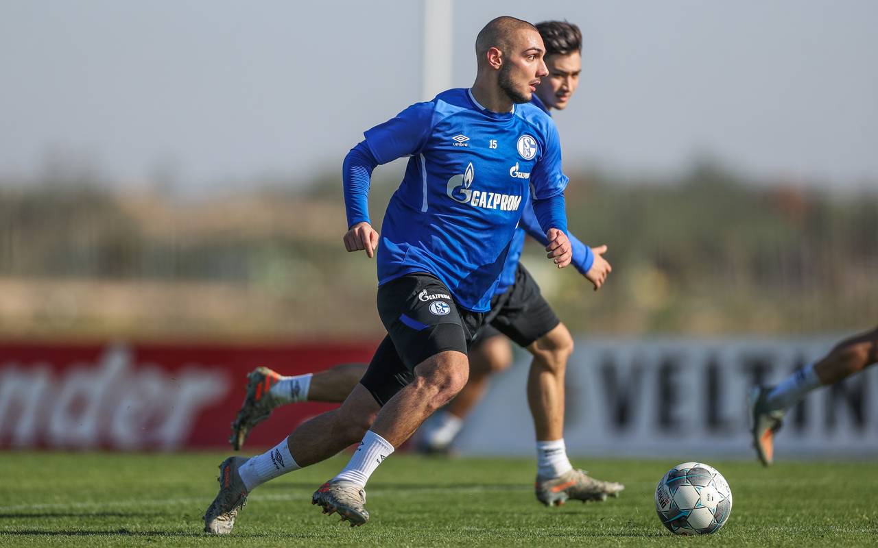 Ahmed Kutucu im Schalker Trainingslager