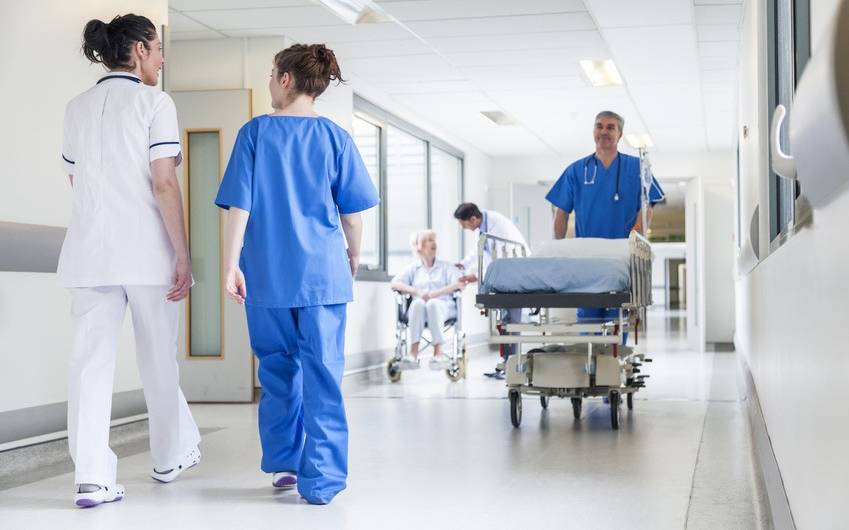 Pflegekräfte im Krankenhaus