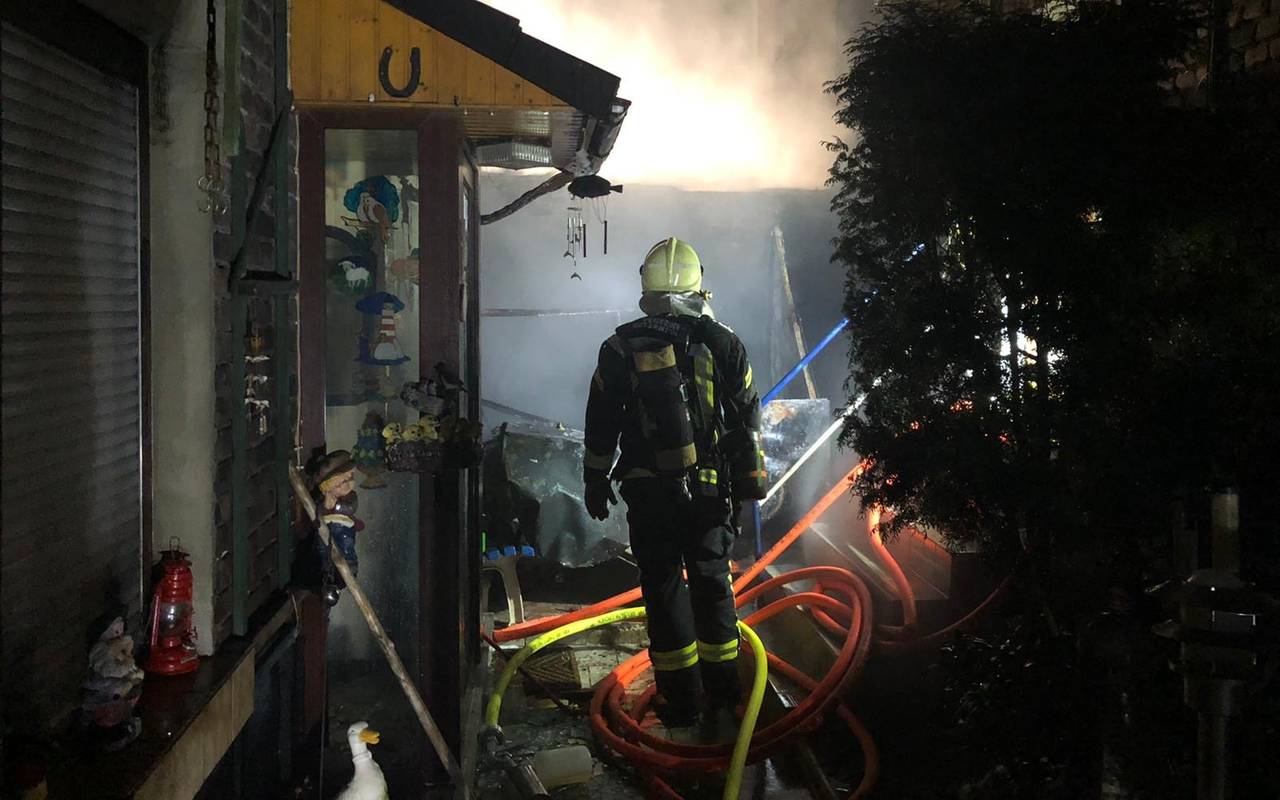 Brand an der Florastraße in Gelsenkirchen