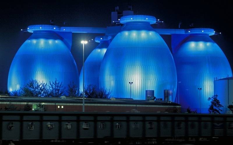 Die Kläranlage an Bottrop