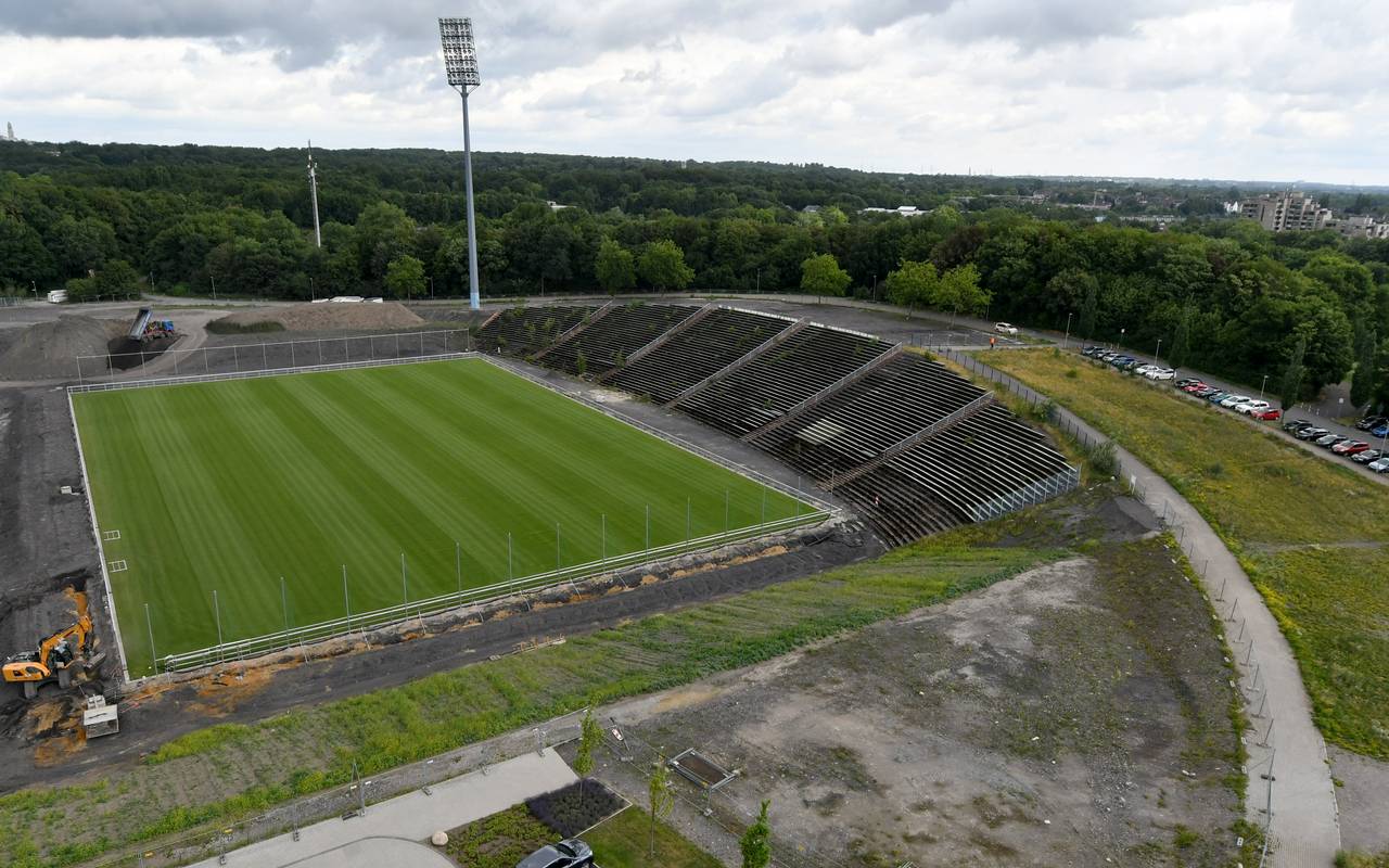 Umbauarbeiten am Schalker Vereinsgelände