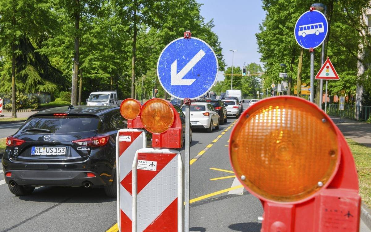 Ein Foto der Baustelle in Gladbeck