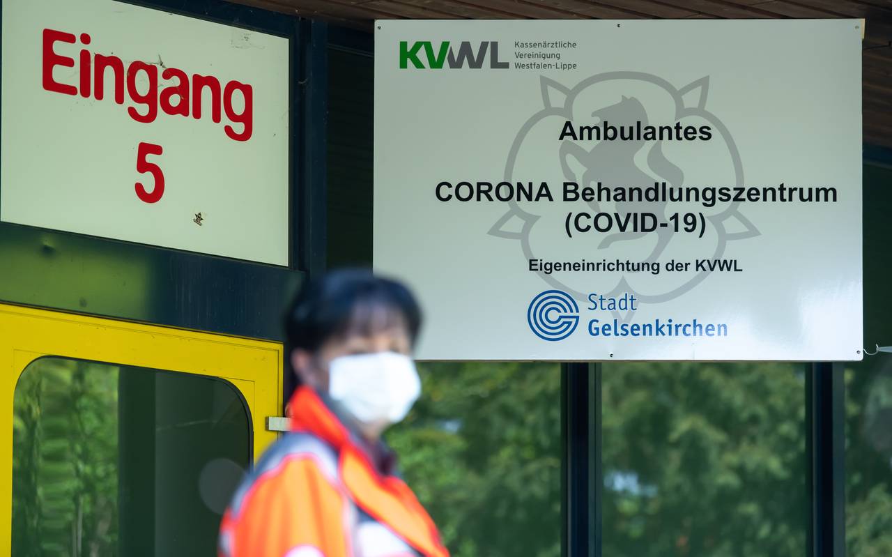 Corona-Behandlungszentrum im Sportparadies Gelsenkirchen