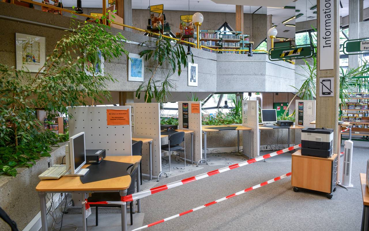 Die Stadtbücherei in Gladbeck