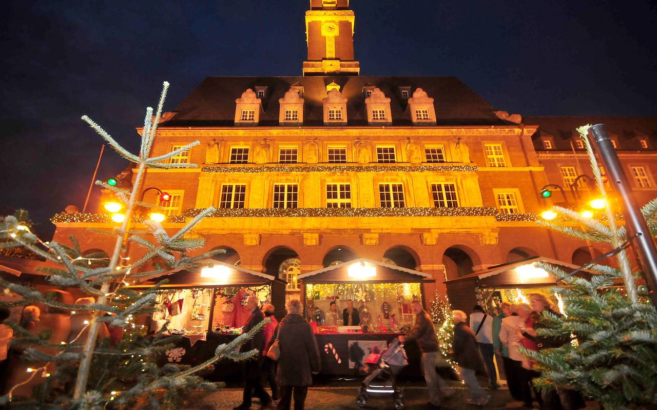 Stände auf dem Bottroper Weihnachtszauber