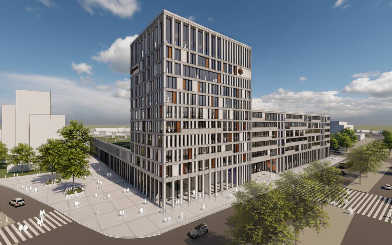 Entwurf für die neue Hochschule in Gelsenkirchen