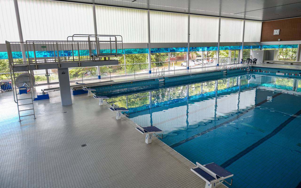Im Gladbecker Hallenbad