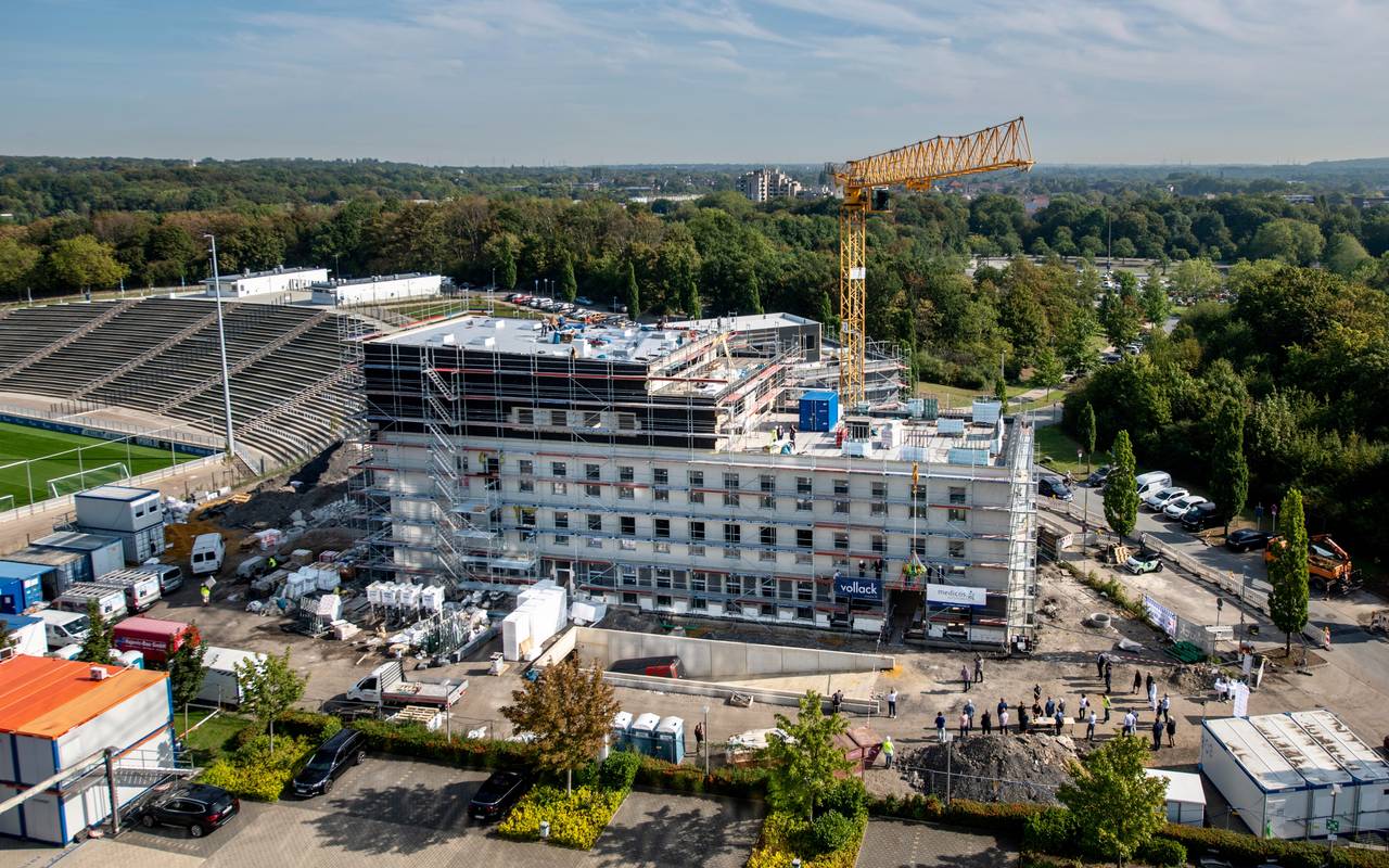 Richtfest am Medicos auf Schalke