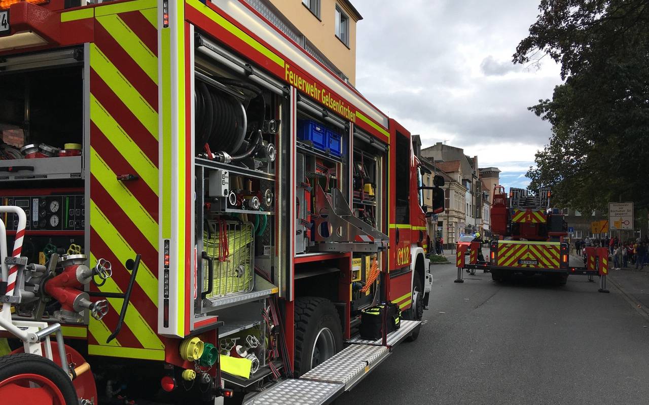 Feuerwehrfahrzeug in Gelsenkirchen-Ückendorf