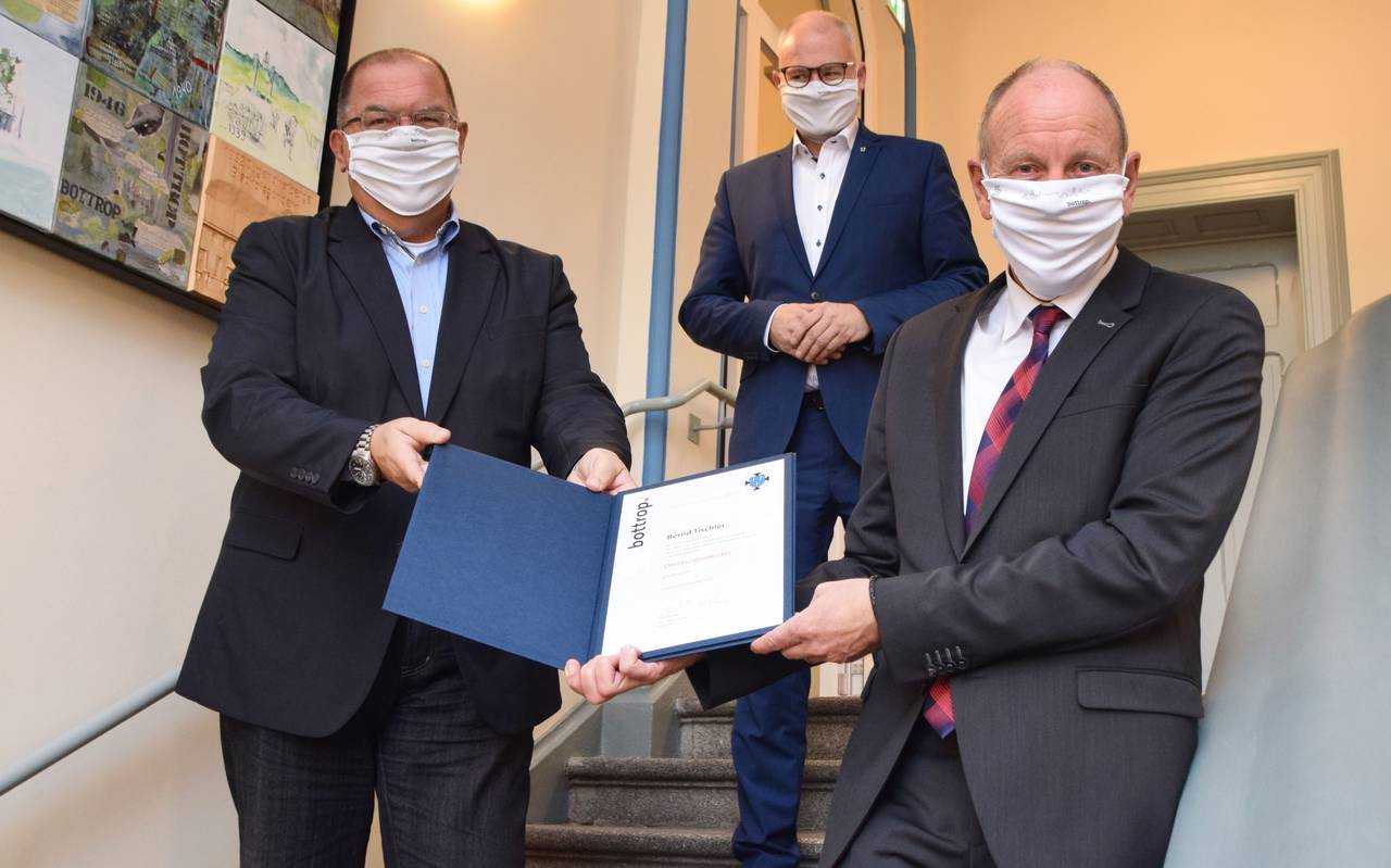 Ernennungsurkunde für Bernd Tischler