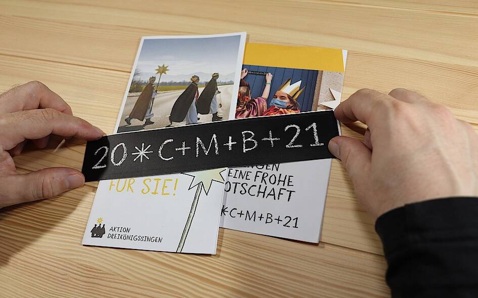 Flyer der Sternsinger-Aktion 2021