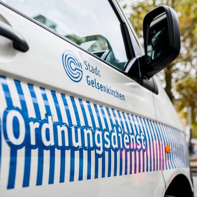 Fahrzeug des Kommunalen Ordnungsdienstes in Gelsenkirchen KOD