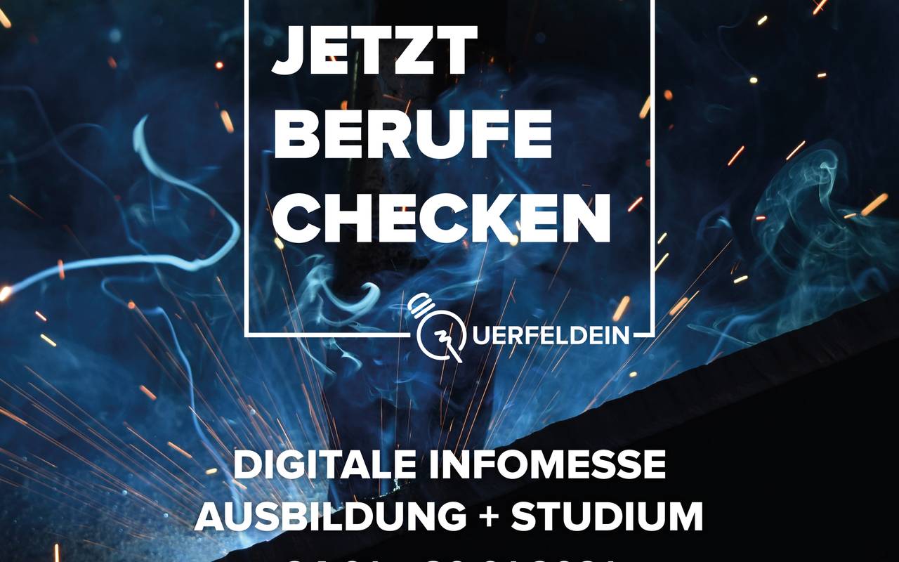 Einladungs-Grafik zur Ausbildungsmesse in Bottrop