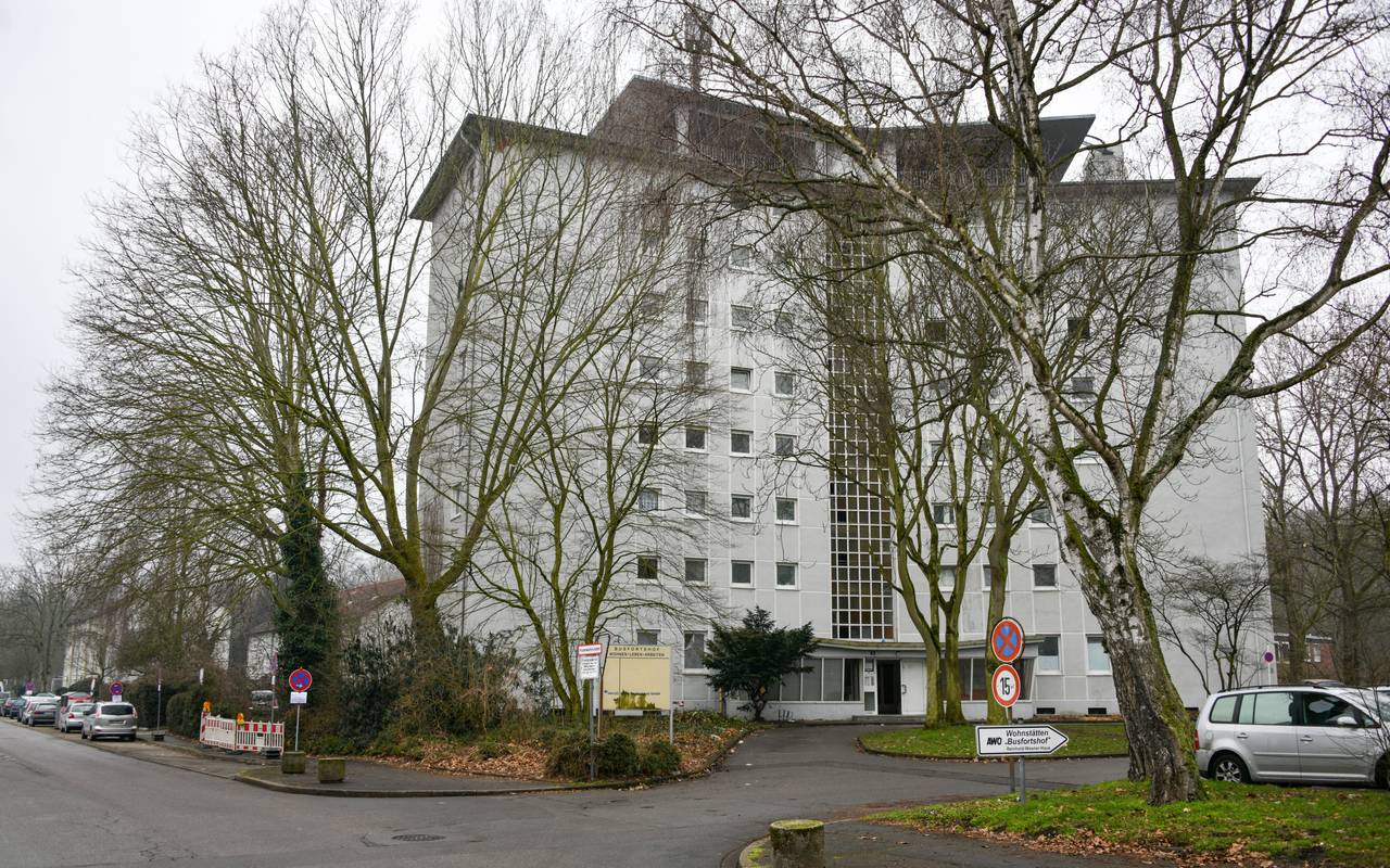 Das Problem-Hochhaus am Busfortshof in Gladbeck