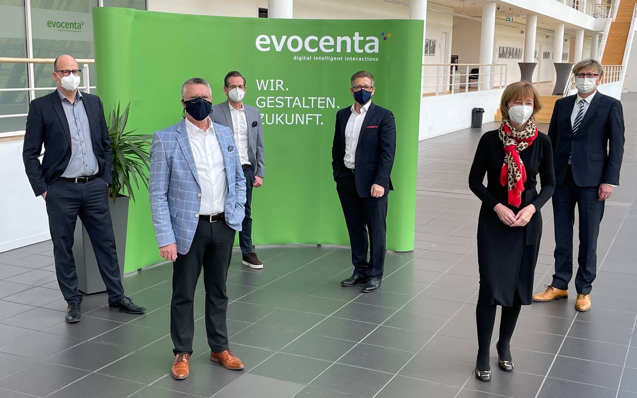 Die Evocenta-Chefs bei der Vorstellung im Gelsenkirchener Wissenschaftspark