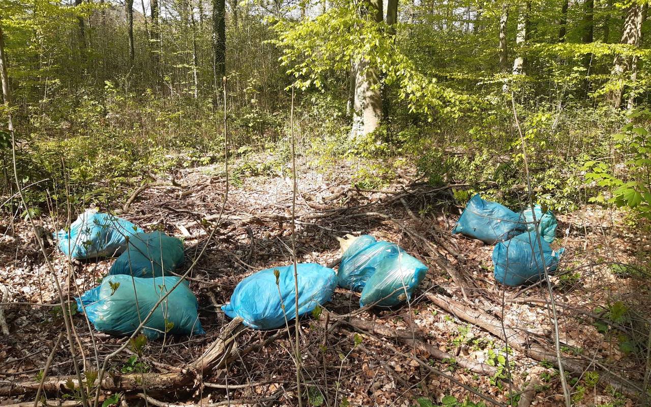Illegale Müllkippe