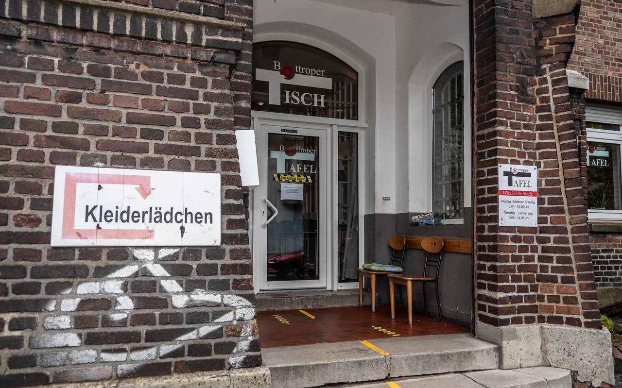 Der Eingang der Bottroper Tafel