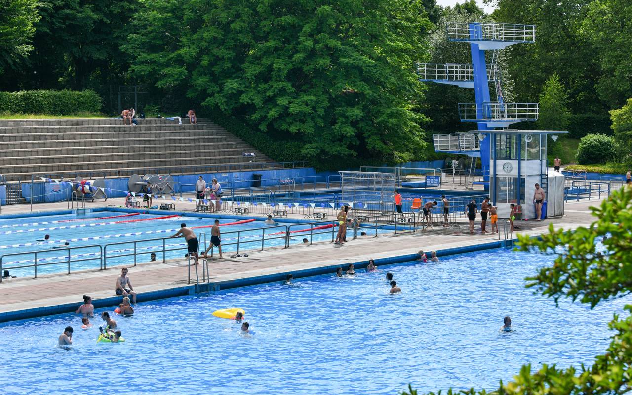 Das Freibad in Gladbeck