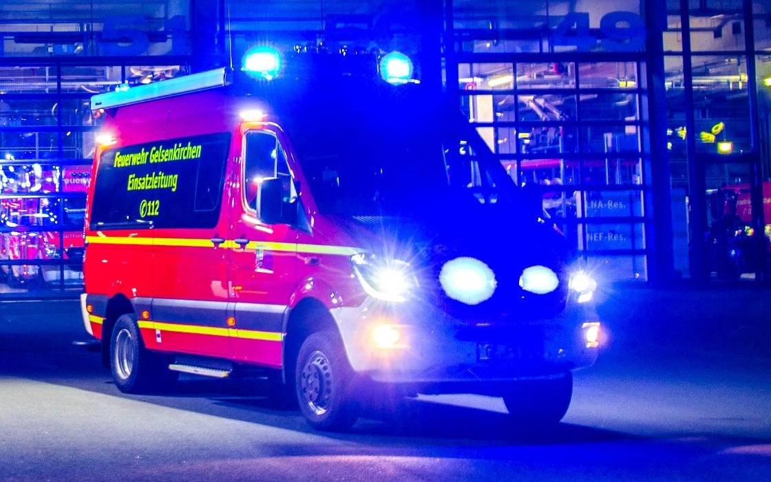 Einsatzfahrzeug der Gelsenkirchener Feuerwehr