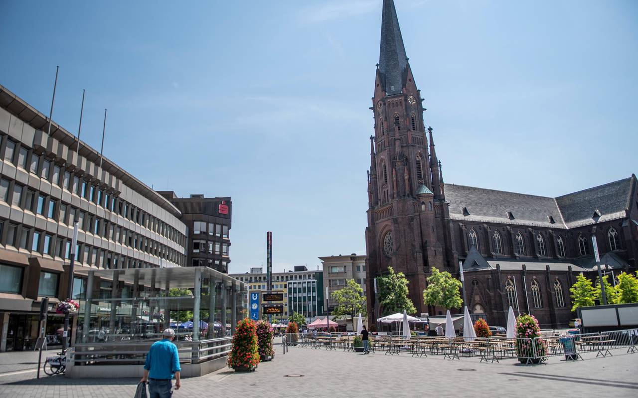 Der Heinrich-König-Platz in Gelsenkirchen