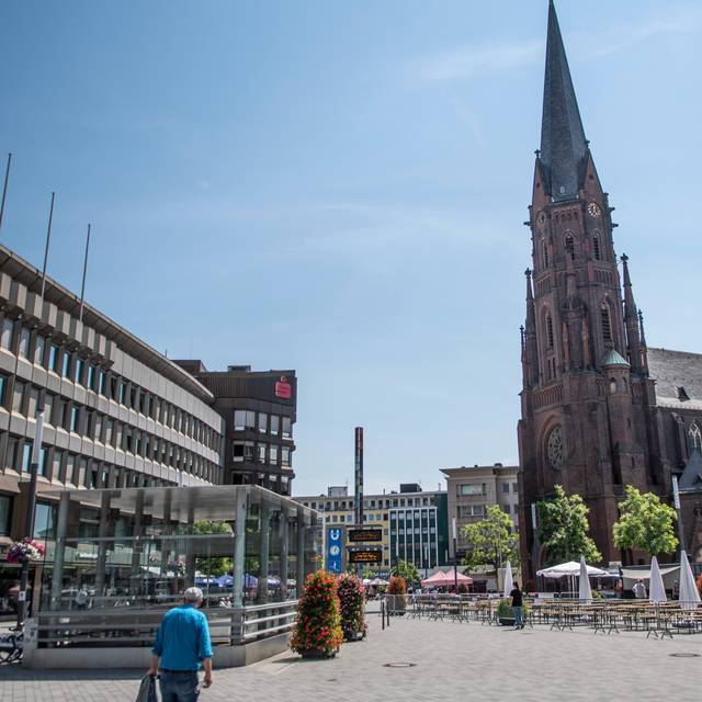 Der Heinrich-König-Platz in Gelsenkirchen