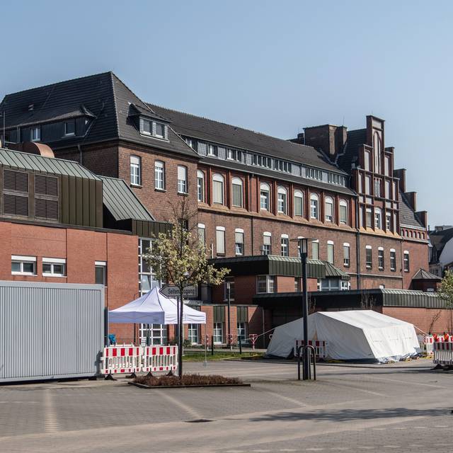 Das St. Barbara-Hospital Gladbeck von außen