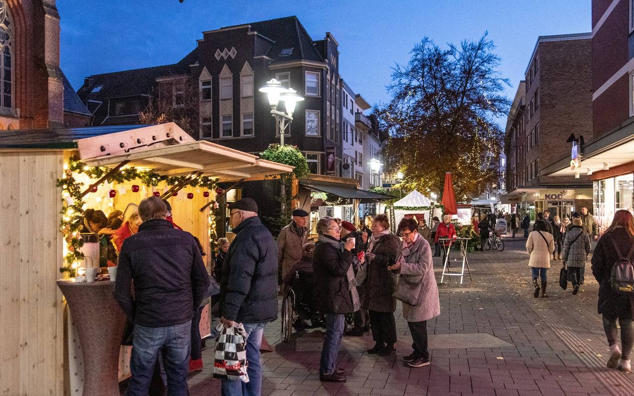 Weihnachtshütten in der Gladbecker Innenstadt