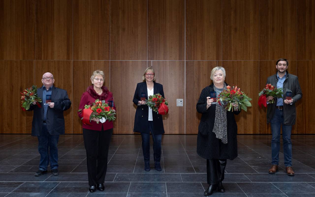 Die Preisträger des Gelsenkirchener Ehrenamtspreis 2021