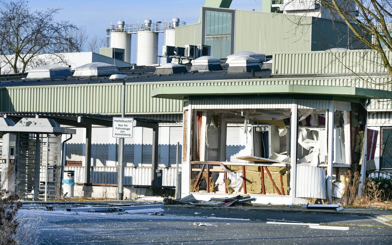 Das gesprengte Pförtnerhaus an Schacht 10 in Kirchhellen