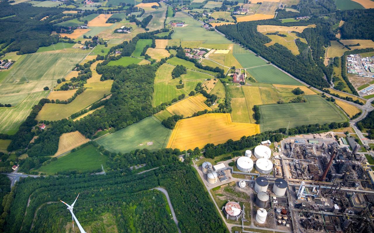 Fläche der BP-Norderweiterung in Gelsenkirchen-Scholven