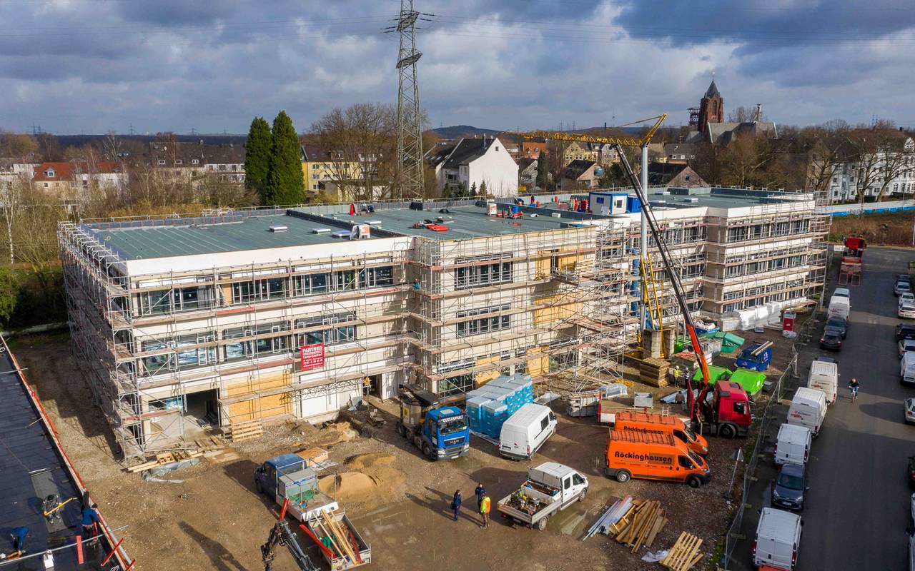 Rohbau Grundschule Ebersteinstraße