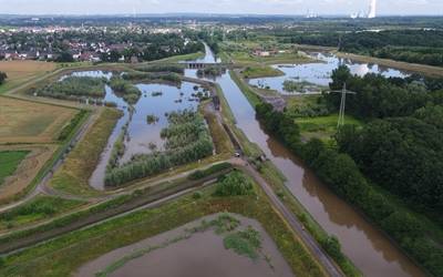 Hochwasserrückhaltebecken Emscher-Auen
