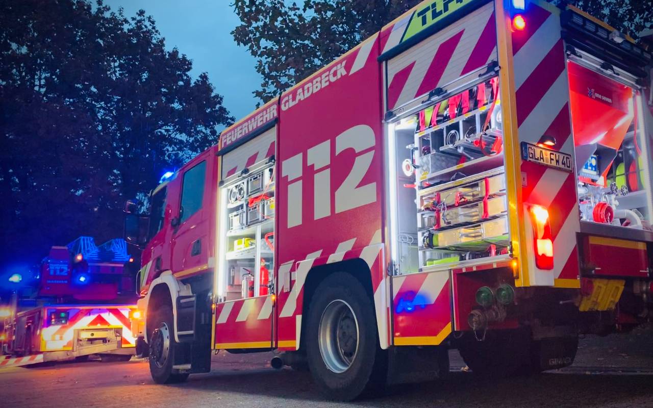 Feuerwehrauto der Gladbecker Feuerwehr