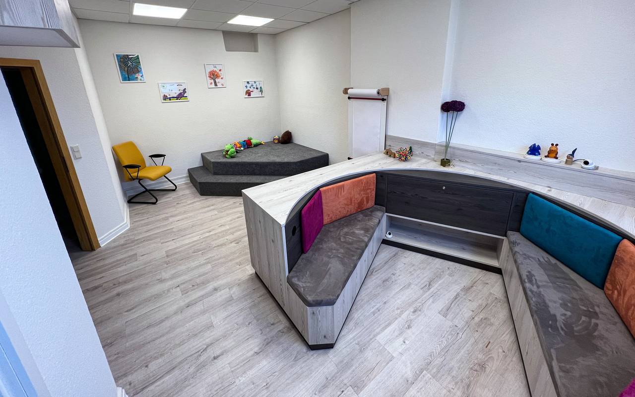 Anhörungsraum für Kinder bei der Polizei Recklinghausen