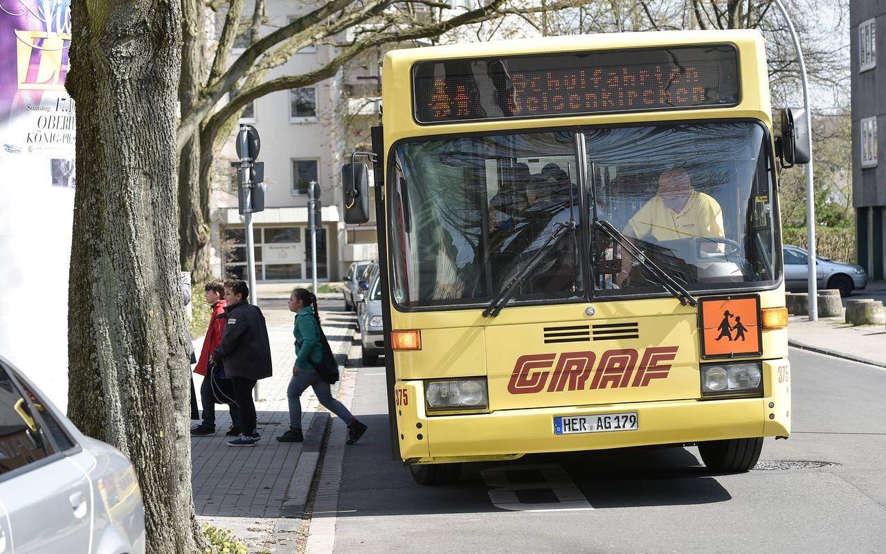 Schulbus in Gelsenkirchen