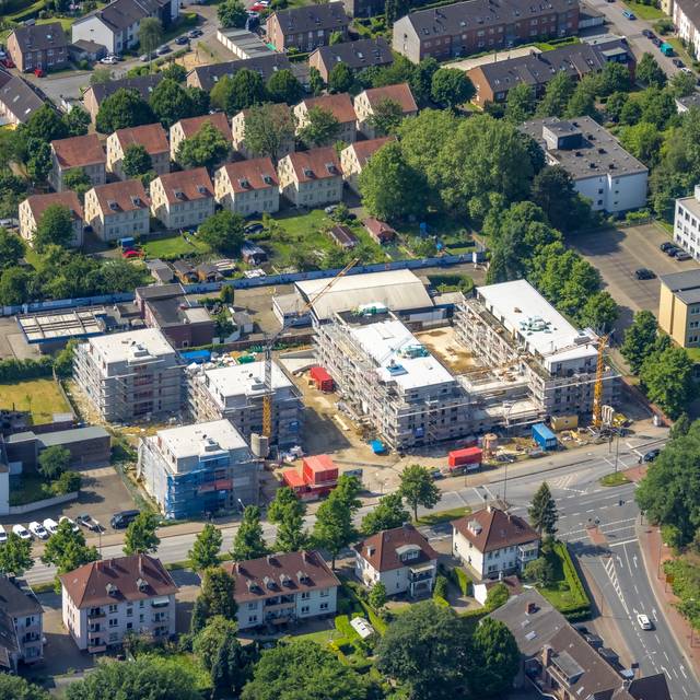Neues Wohnquartier auf dem ehemaligen Lueg-Gelände in Gladbeck