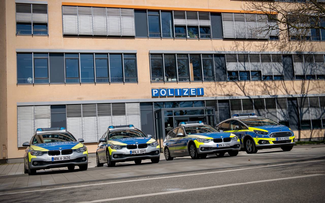 Die Polizeiwache Gelsenkirchen-Süd an der Wildenbruchstraße