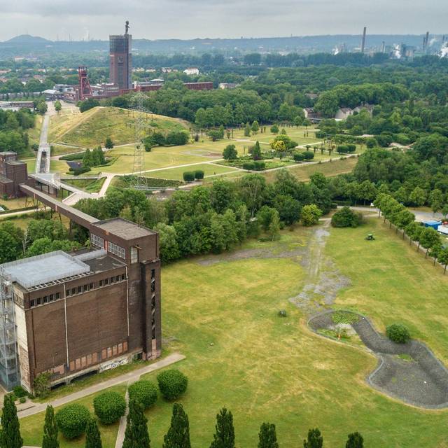 Panoramablick auf den Nordsternpark in Gelsenkirchen